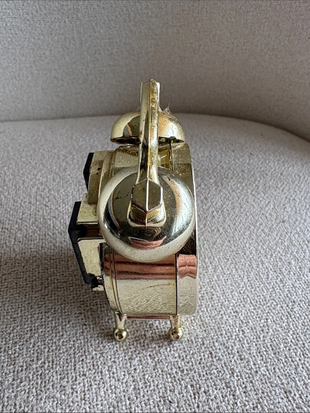 VTG 1999 Acme China twin-bell alarm clock refrigerator magnet